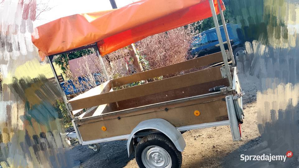Przyczepka samochodowa przyczepa lekka sam bez Wielton małopolskie Laskowa
