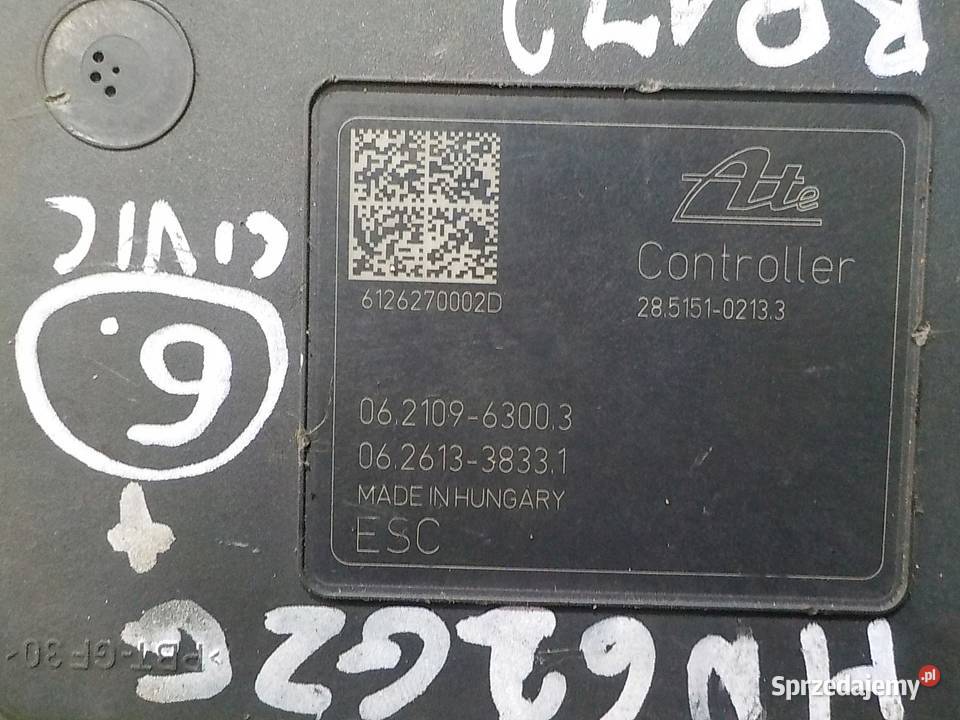 HONDA CIVIC IX 22 IDTEC 12r 5D pompa ABS Suków