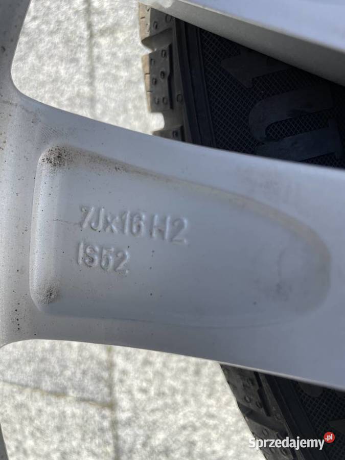 BMW Felgi Aluminiowe 16 Opony Zimowe Continental Inowrocław sprzedam