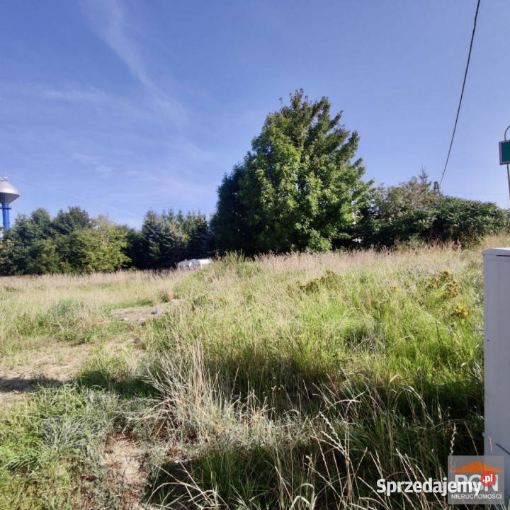 sprzedaży działki Gostyń 682m2 prąd