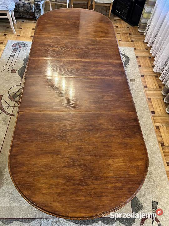 Stół rzeźbiony podkarpackie Łańcut