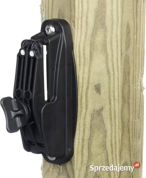 Izolator zaciskowy Premium 40 mm czarny AKO