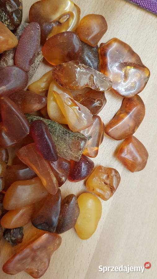 Bursztyn naturalny bałtycki bryłki kamień 2615g Zegarki i Biżuteria Chorzów
