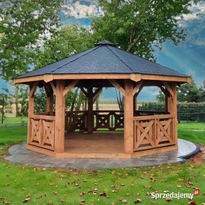 Altana Ogrodowa Drewniana 5m Altanka Drewniana Poznań