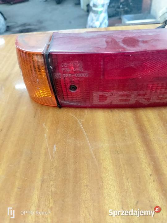 Tylna lampa skuter Derbi vamos Łubno