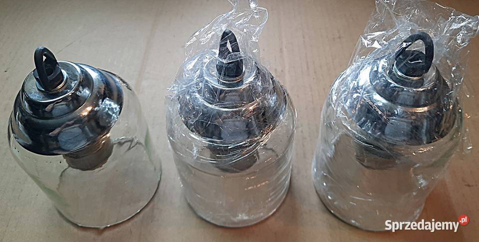 Oprawa oświetleniowa E 27 z lat PRL projekt Ostrów Wielkopolski