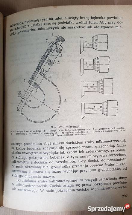 Ślusarstwo stara fachowa wiedza Kommissarow Rok wydania 1955