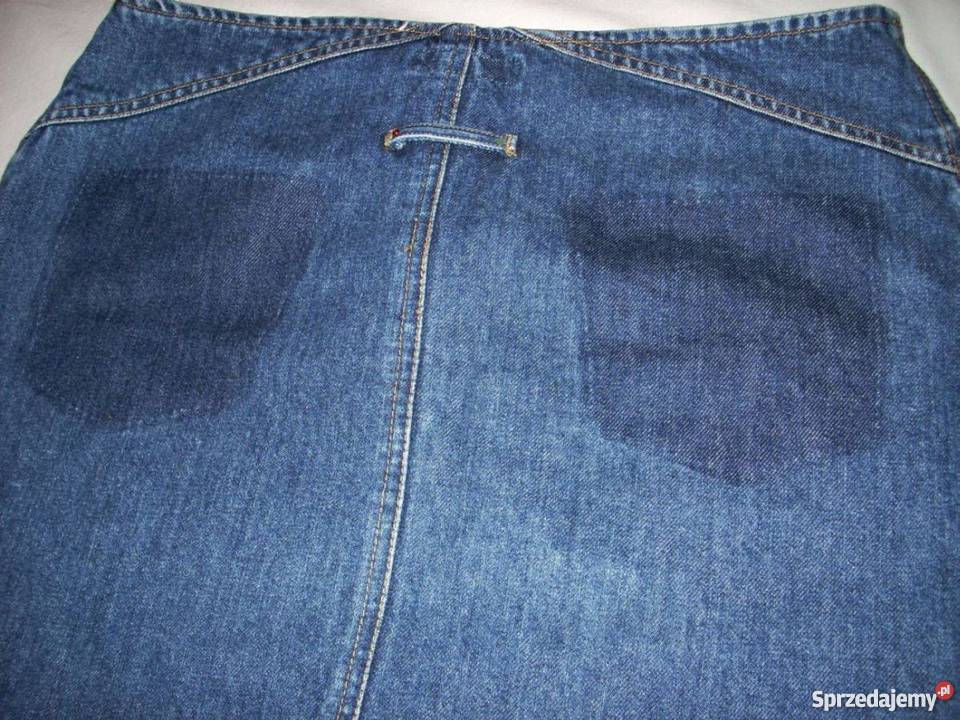 JEANSOWA spódnica aplikacja dżins modna 38 M Rozmiar 38(M) Nowy Sącz sprzedam