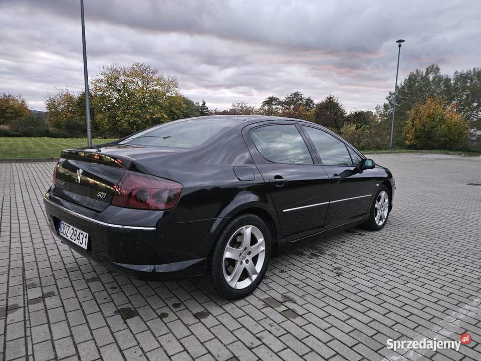 Peugeot 407 20 HDI 136 Skóry Navi Climatronik 407 Paczków
