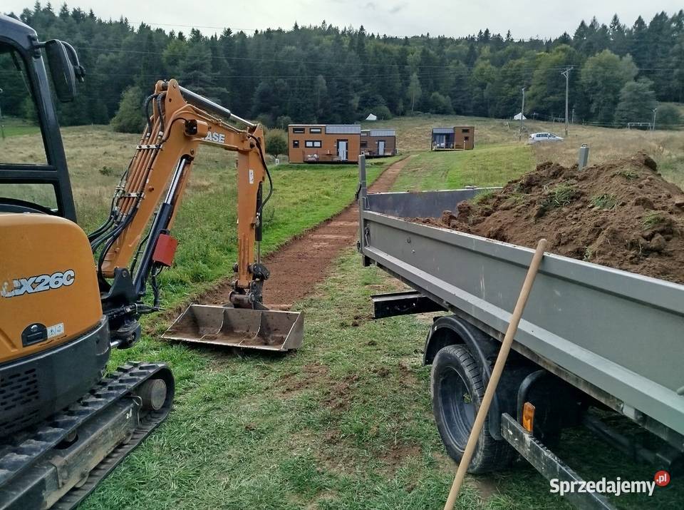 Prace ziemne Muszyna Krynica Piwniczna Nowy Sącz Krynica-Zdrój