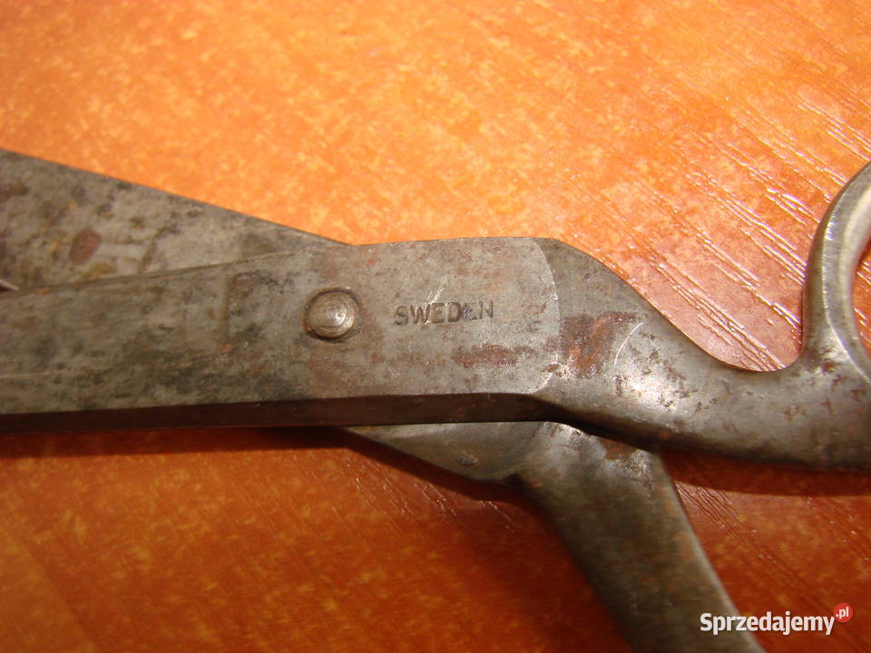 Eskilstuna Sweden stare nożyce krawieckie Pruszcz Gdański