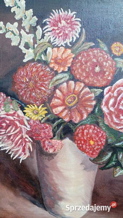 Obraz olejny ręcznie malowany Obrazki i obrazy Malbork