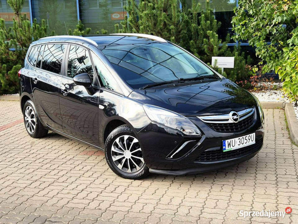 Opel Zafira GWARANCJA 14 benzyna 140 7 osobowa elektryczne lusterka Warszawa