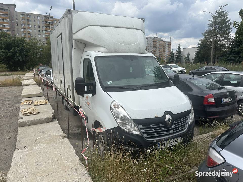 Syndyk sprzeda samochód ciężarowy Renault Master mazowieckie Warszawa