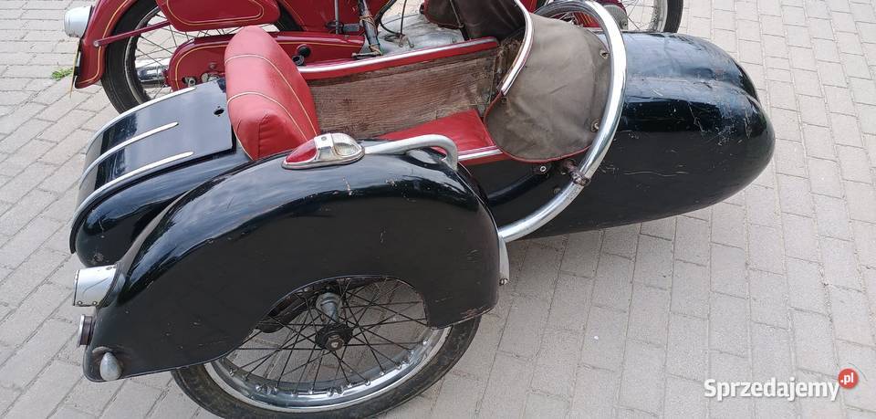 Motocyklwózek boczny Stolz typ B4 Berlin Rarytas Kurzętnik sprzedam