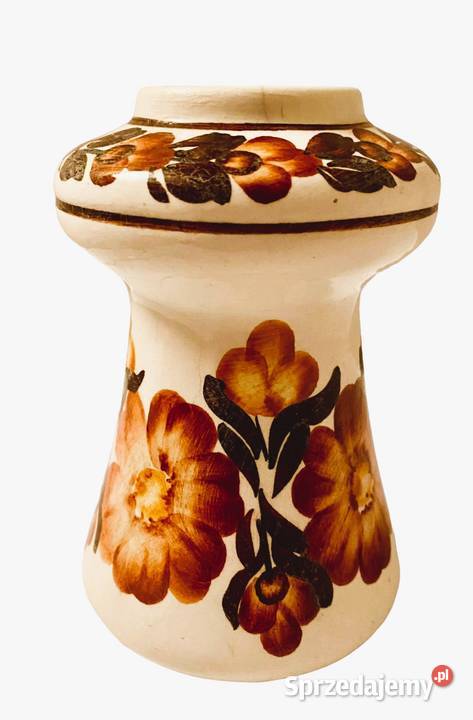 Fajansowy wazonik Koło lata 70te mazowieckie Warszawa