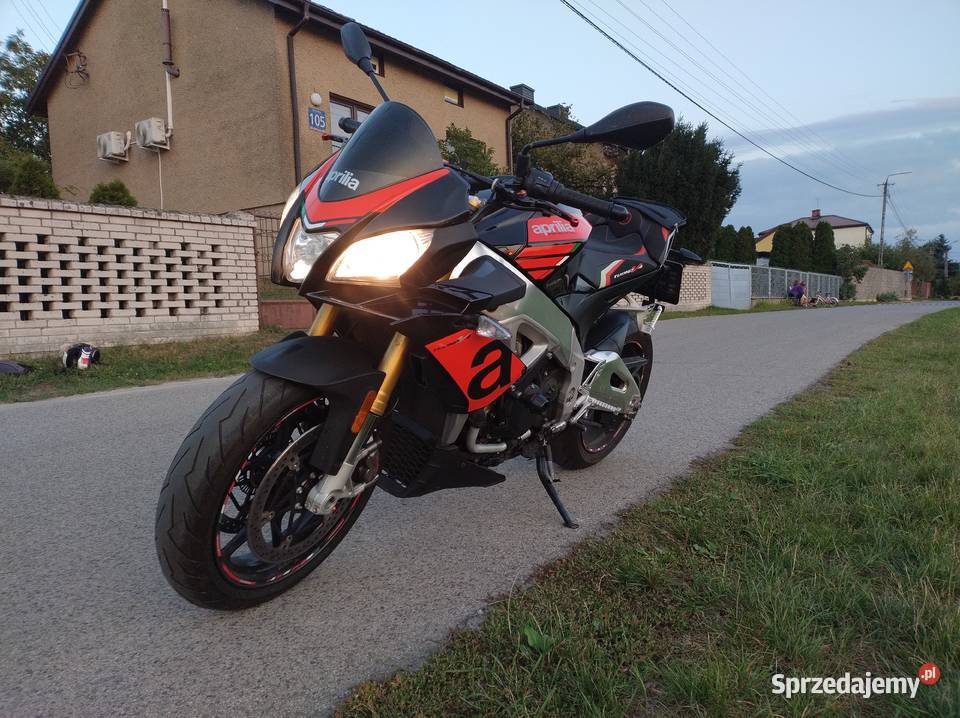 Aprilia Tuono v4 1100rr 2017 zamiana na nakeda Otwock