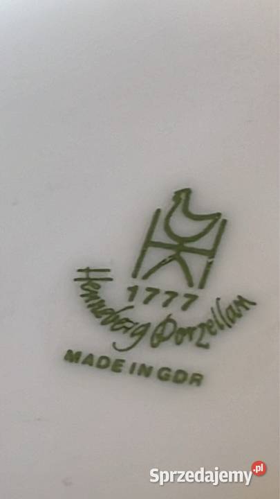 Dzbanek Syg Henneberg Porzellan Madę in GDR Z Gdańsk