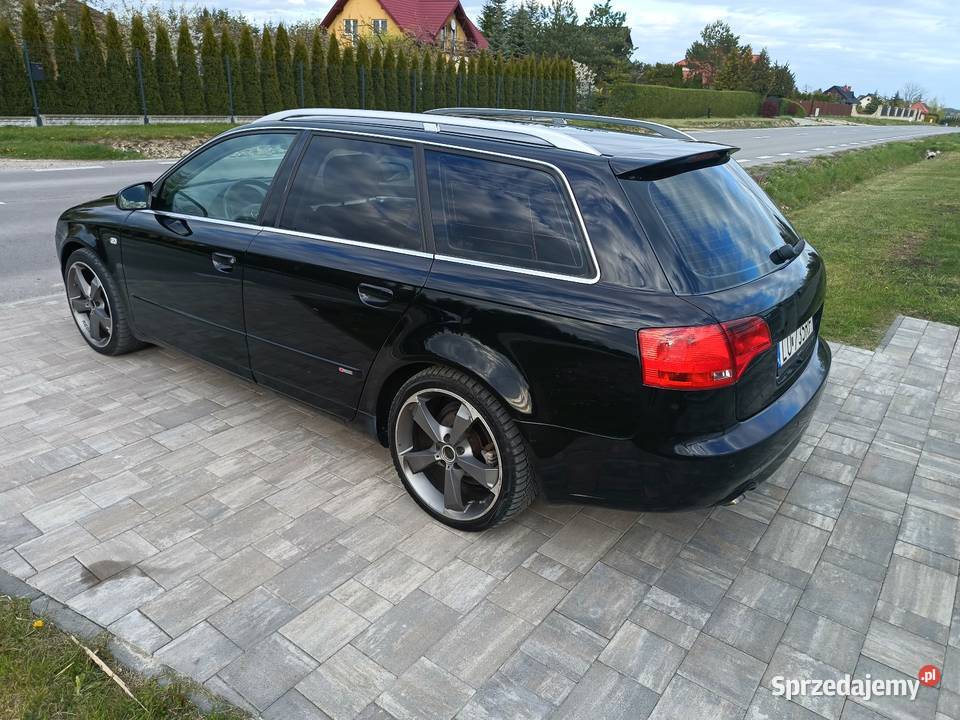 Audi A4 B7 20 TDI Quattro 4x4 czarna zadbana Zamość