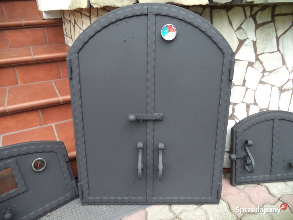 Drzwiczki łukowe wędzarnia palenisko piec Dom i Ogród śląskie Góra