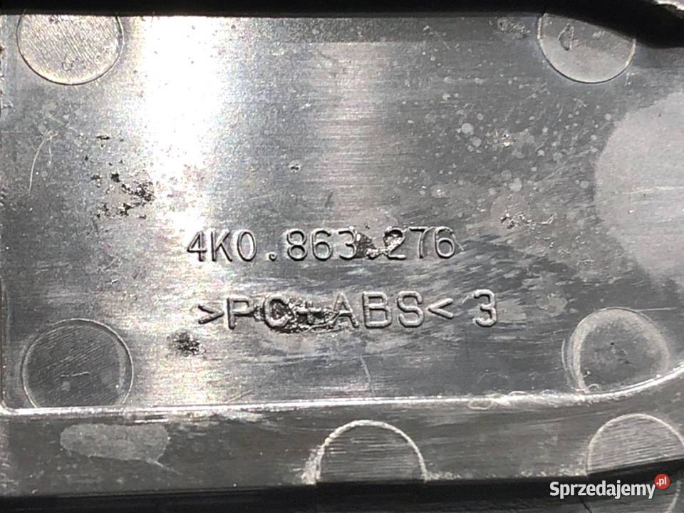 UCHWYT NA NAPOJE AUDI A6 C8 4K0863276 Kombi osobowe podkarpackie