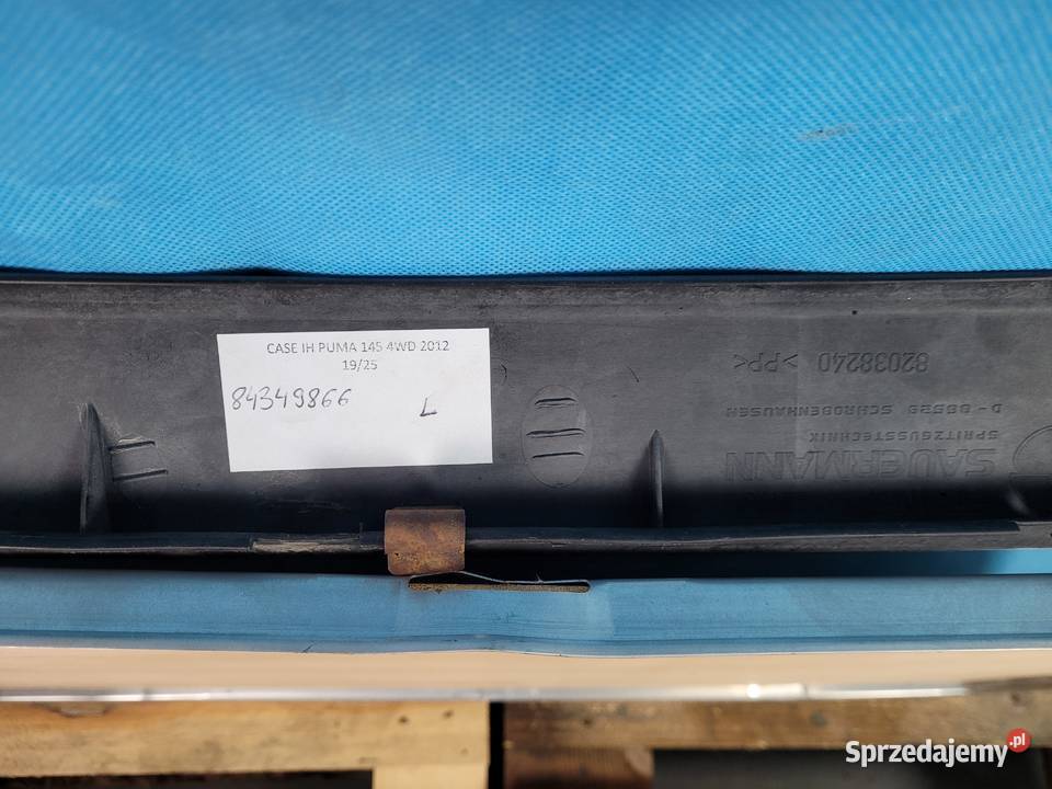 CASE IH PUMA 145 12r PRZEDŁUŻENIE BŁOTNIKA LEWE Kabina i karoseria Kolno