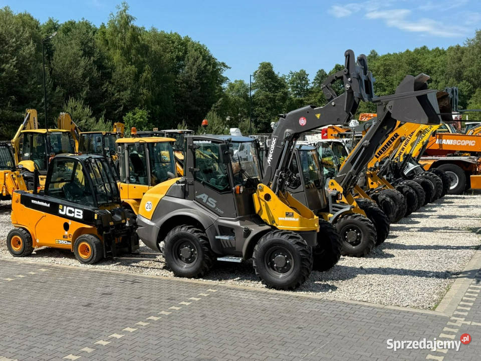 średnia kołowa Liebherr L 506 Compact Łyżka Koparko ładowarki świętokrzyskie Widełki