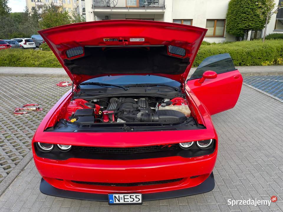 DODGE Challenger RT ScatPack widebody regulowane zawieszenie Gdańsk