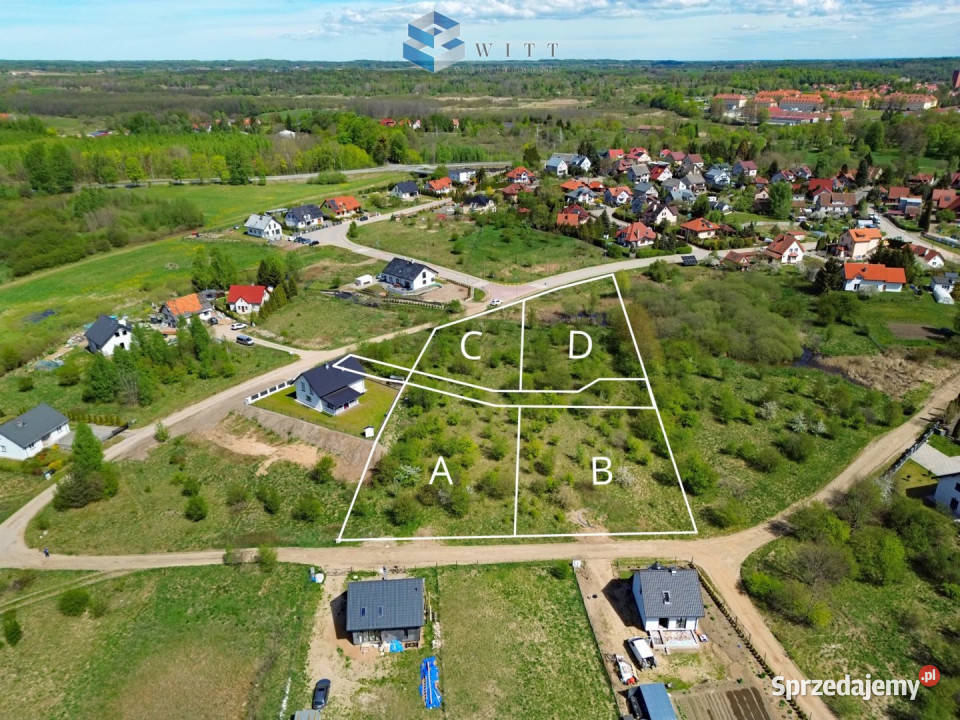 Grunt 1182m2 Morąg sprzedam