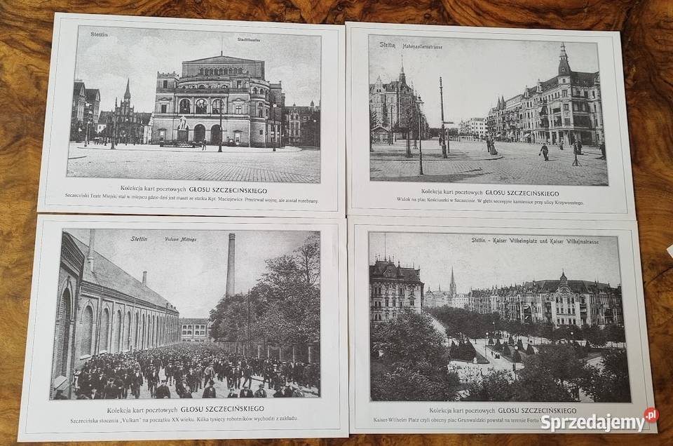 kolekcja kart pocztowych Głosu Szczecińskiego