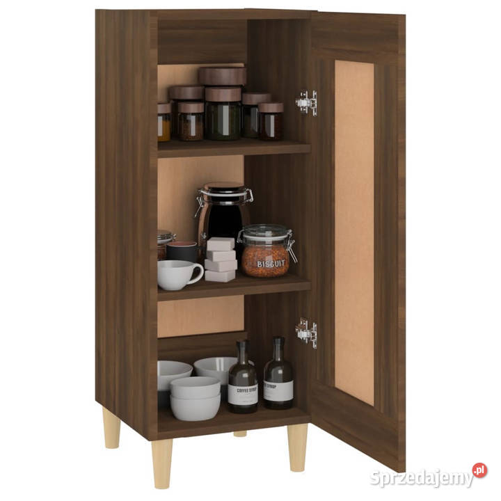 Szafka brązowy dąb 345x34x90 materiał Warszawa