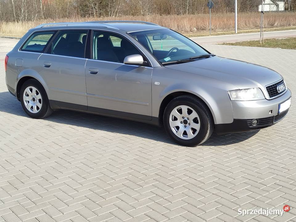 Audi a4 19 TDI 130 AWX ZADBANY BOSE KOMBI welurowa tapicerka Świdnik