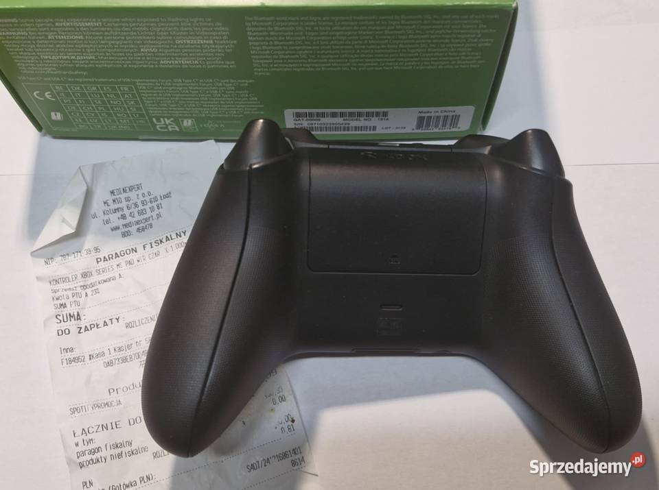 Pad bezprzewodowy do konsoli Microsoft Xbox One Konsole i automaty Łódź