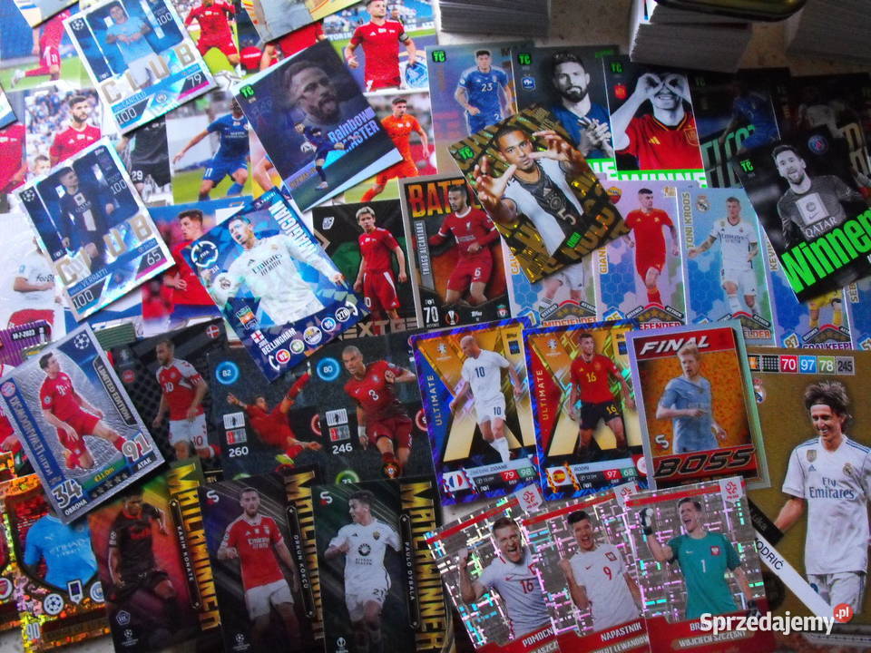 Super karty piłkarskie PANINI TOPPS Różne Zestaw Mykanów