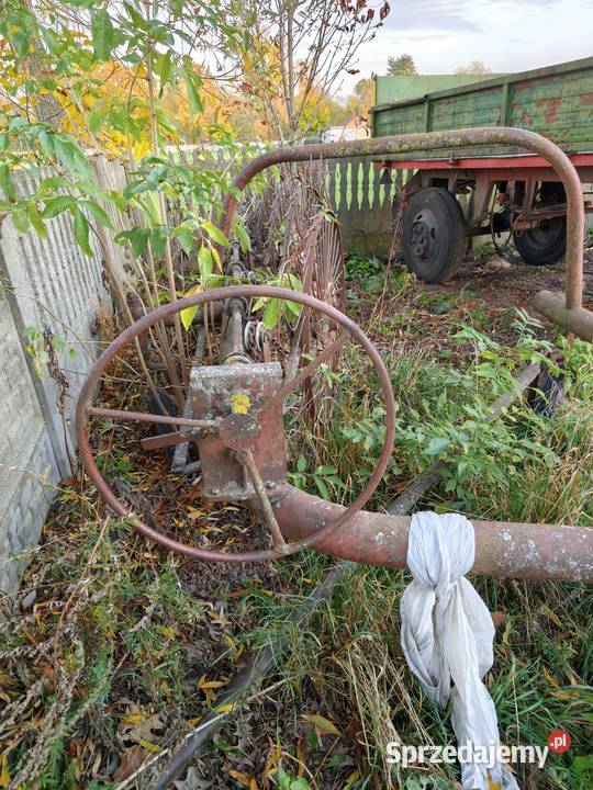 Pług 2 skibowy Unia Grudziądz zgrabiarka 7 łódzkie Kiernozia sprzedam