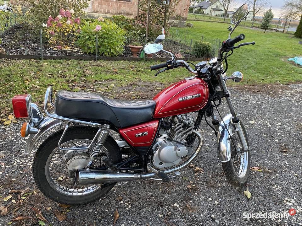 Motocykl Suzuki gn 125 1997 kat b Roźwienica
