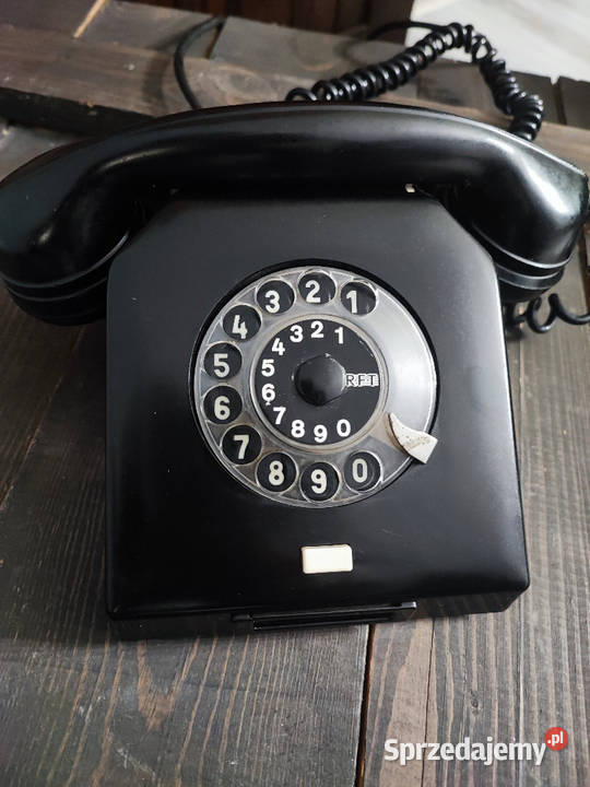 Telefon bakielitowy RFT W58 rzadki Płock sprzedam