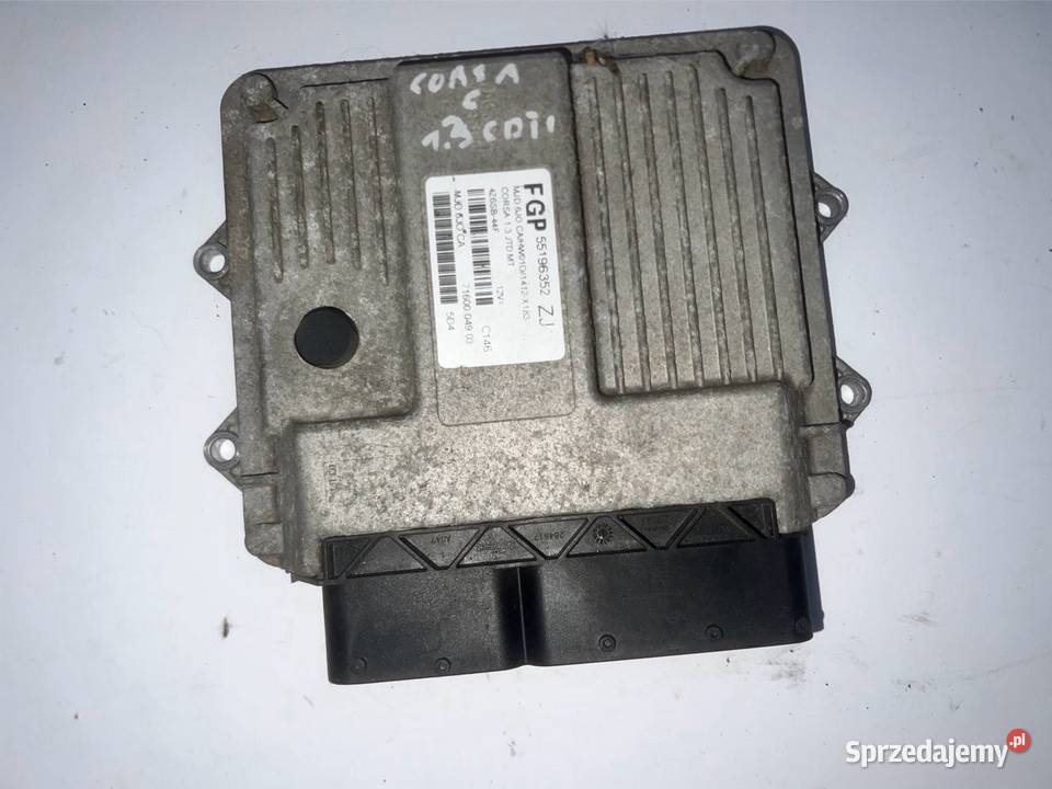 Komputer moduł silnika Opel Corsa 13 CDTI Układ kierowniczy Ostrzeszów