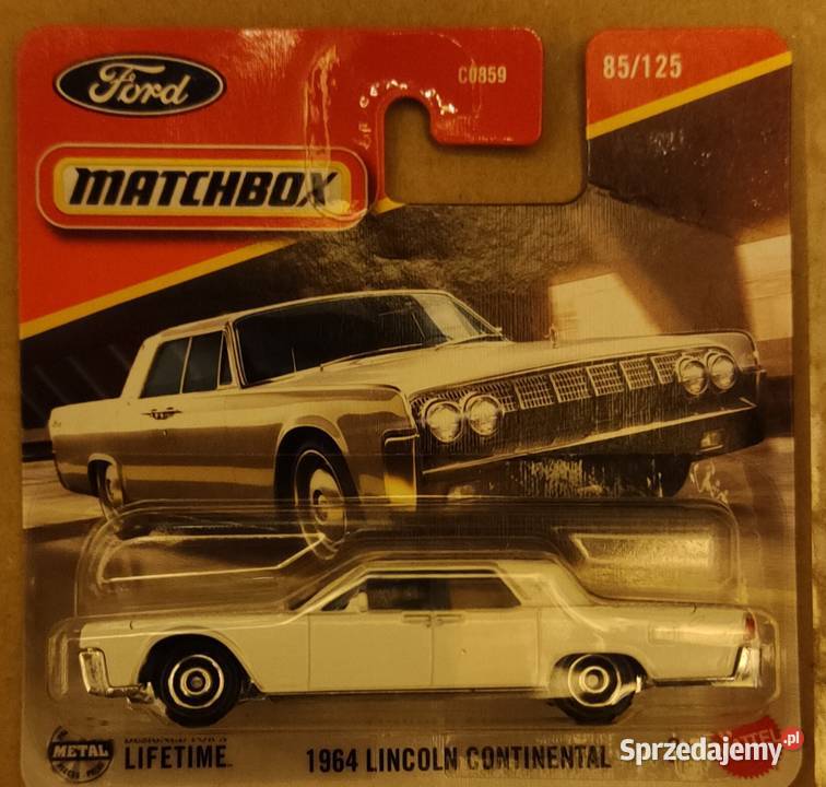 Matchbox 1964 Lincoln Continental 85125 model Szczecin