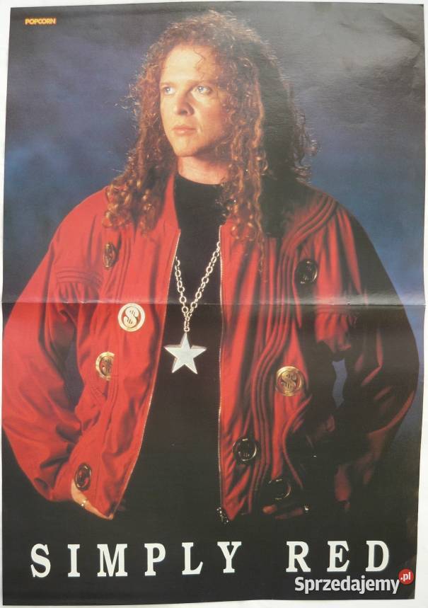 PLAKATY SIMPLY RED WYPRZEDAŻ ŚWIAT Pozostałe