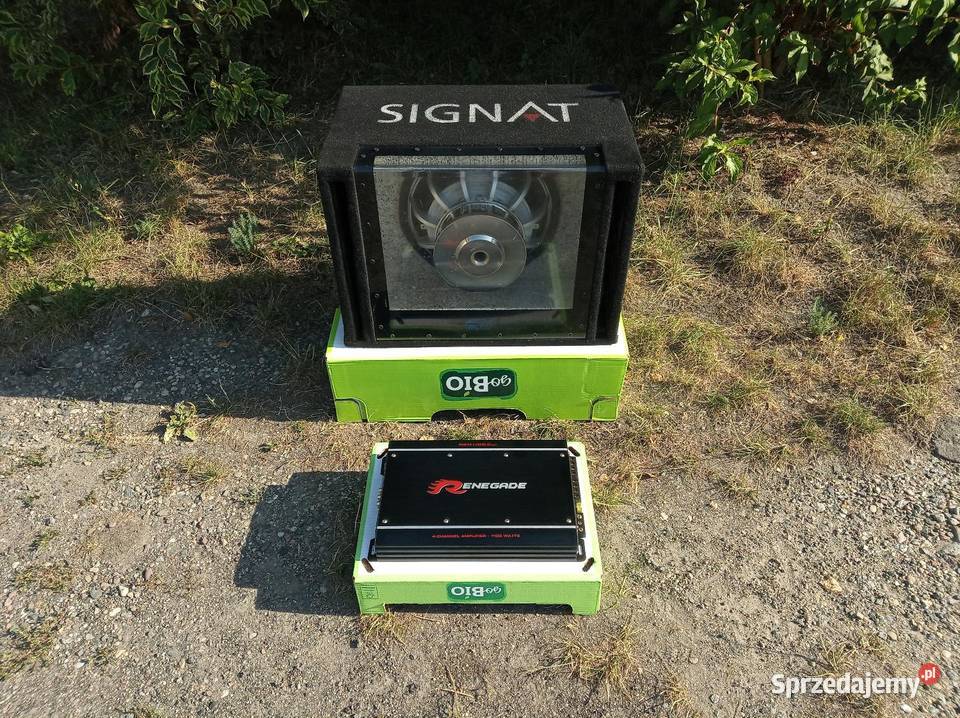 Tuba Skrzynia Basowa Subwoofer Wzmacniacz Głośniki Dzierżoniów