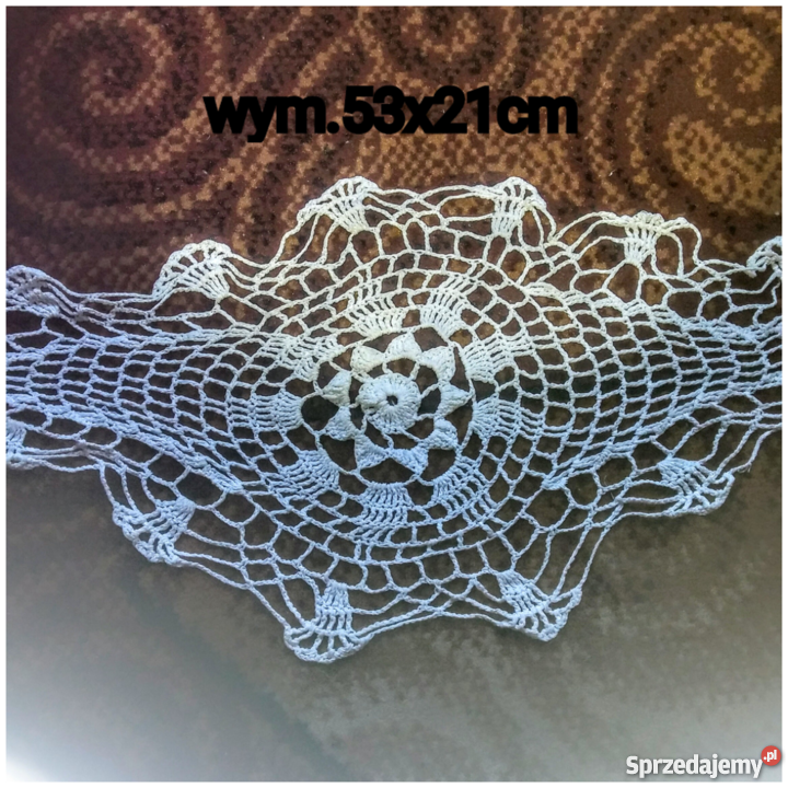 Stare ręcznie robione serwetki Chorzów