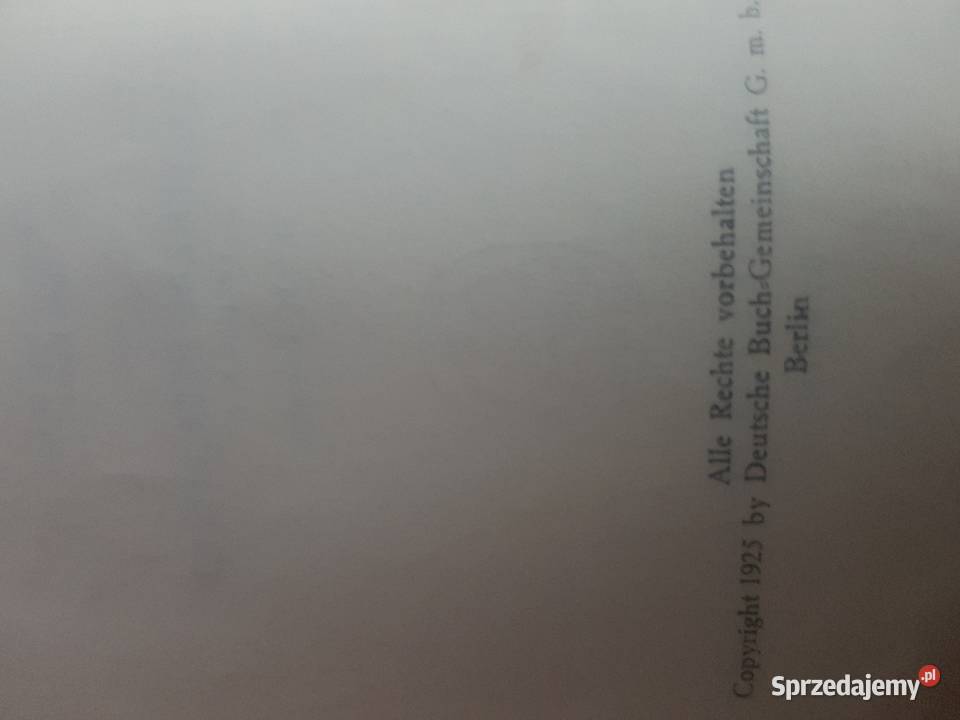 Stara niemiecka książka serdecznie śląskie Katowice