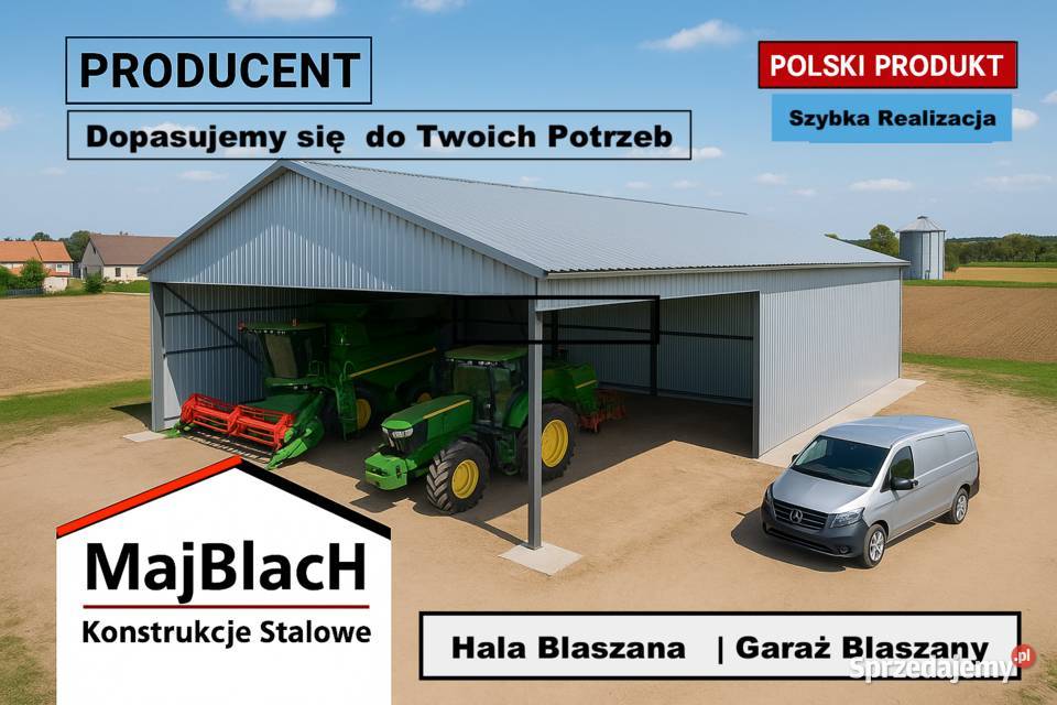 Garaż BlaszanyWiata Ostrzeszów sprzedam