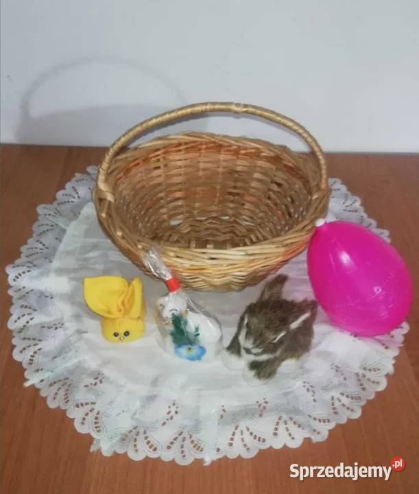 Koszyczek Wielkanocny sereweta dodatki Tanio mazowieckie Warszawa sprzedam