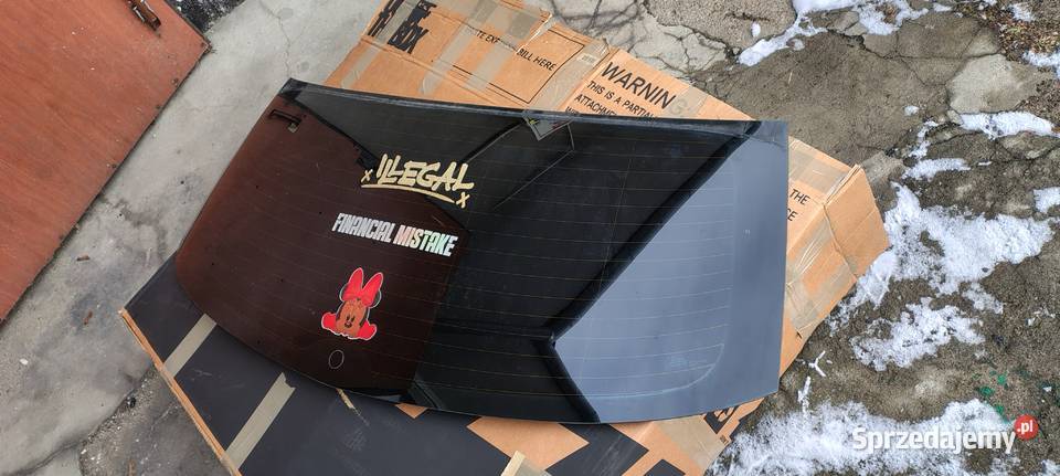 Seat Leon Kombi III 2016 szyba tylna w klapę