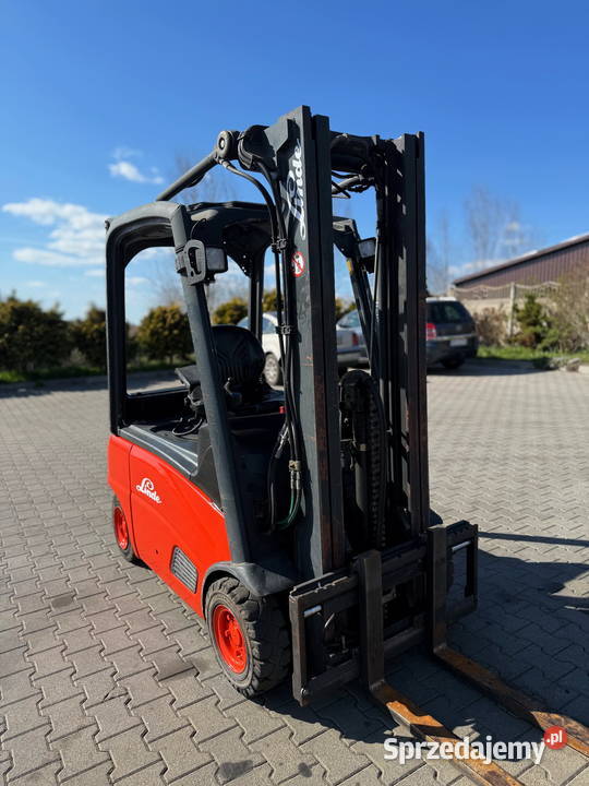 wózek widłowy elektryczny LINDE E16P01 Triplex Działoszyn