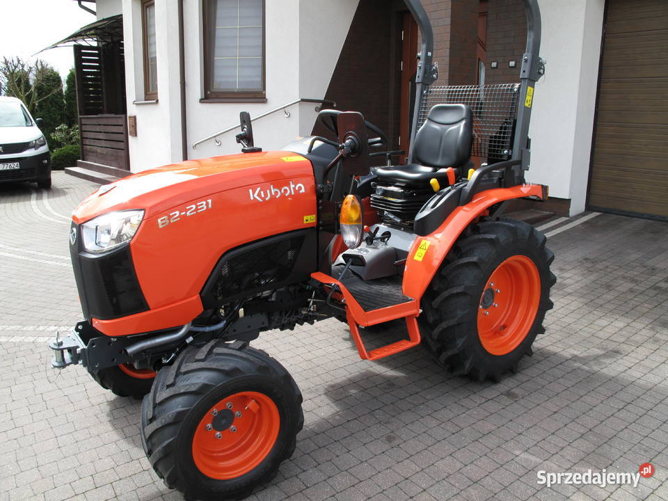 Mini Traktorek Kubota B2231 4X4 23 Ogrodniczy lubelskie Międzyrzec Podlaski sprzedam