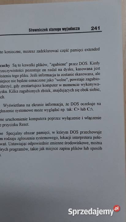 Książka DOS nie orłów Intersoftland