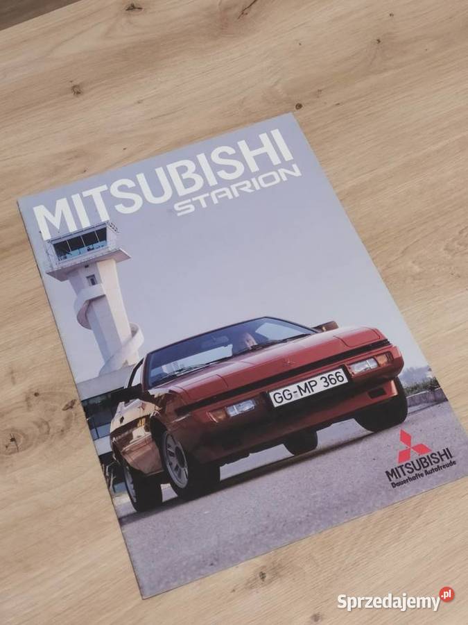 Prospekt MITSUBISHI STARION 1985 Pozostałe Kluczbork